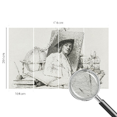 Moderna fototapeta Umetniški portret