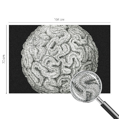 Flis fototapeta za otroško sobo Sferična struktura