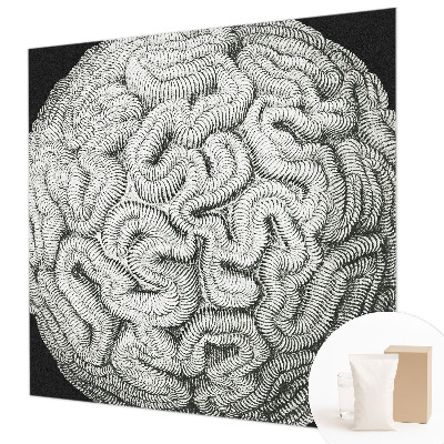 Flis fototapeta za otroško sobo Sferična struktura