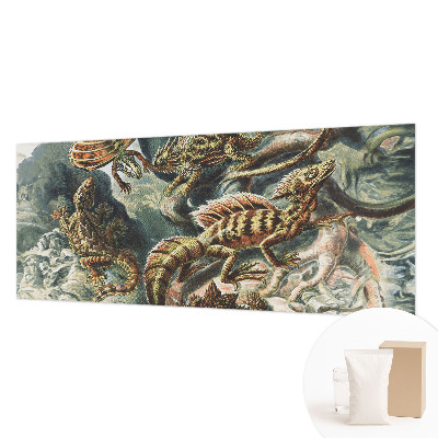 Stenska dekoracija fototapeta Eksotični plazilci