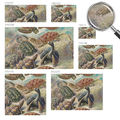 Foto tapeta Favna želv