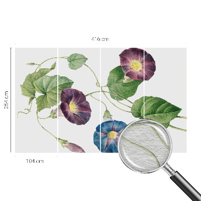 Fototapeta z vzorcem cvetlične elegance