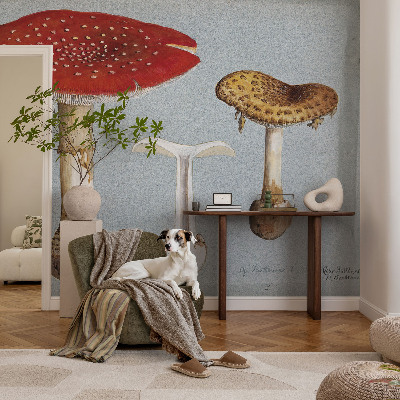 Stenska dekoracija fototapeta Gravure gob