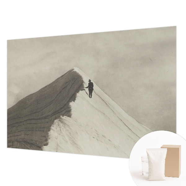 Dekorativna fototapeta z motivom osamljenega plezalca