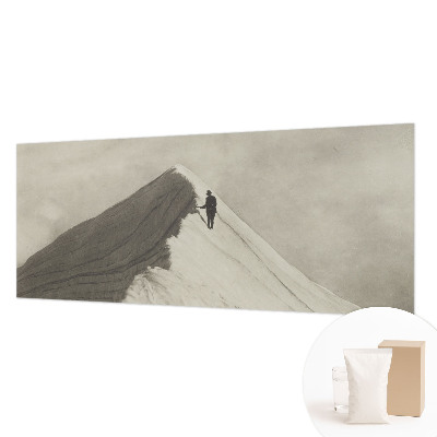 Dekorativna fototapeta Osamljeni plezalec
