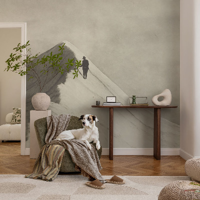 Dekorativna fototapeta Osamljeni plezalec