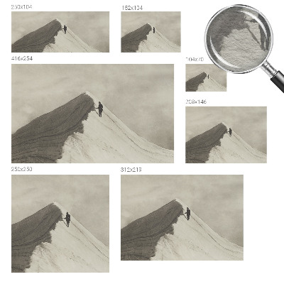 Dekorativna fototapeta Osamljeni plezalec