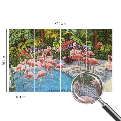 Flis fototapeta Eksotični prizor