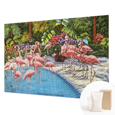 Flis fototapeta z eksotičnim prizorom