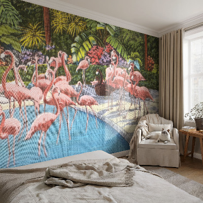 Flis fototapeta Eksotični prizor