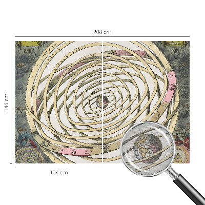 Foto tapeta z motivom kozmične spirale