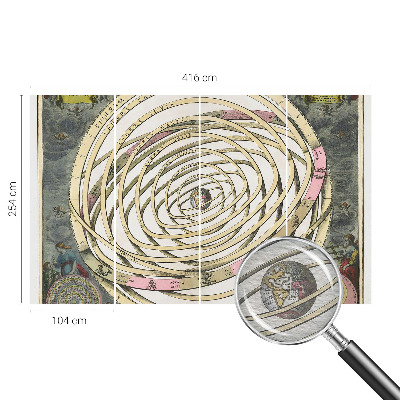 Foto tapeta z motivom kozmične spirale