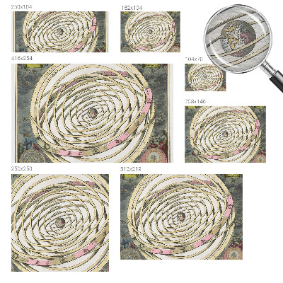 Foto tapeta z motivom kozmične spirale