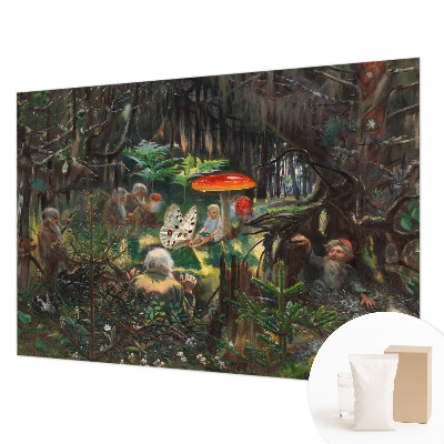 Fototapeta s motivom pravljičnega gozda
