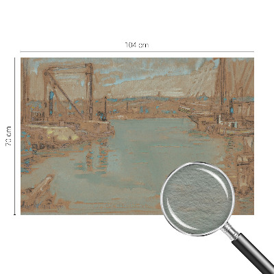 Stenska fototapeta flis Pogledi na pristanišče