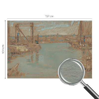 Stenska fototapeta flis Pogledi na pristanišče