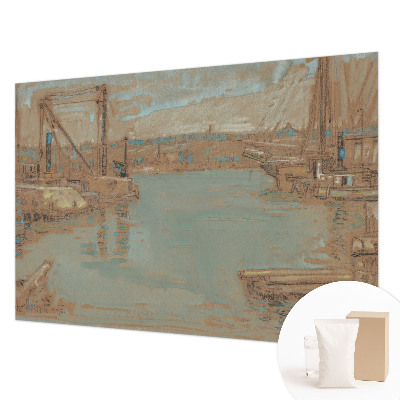 Stenska fototapeta flis Pogledi na pristanišče