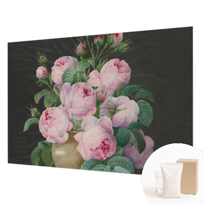 Fototapeta za dnevno sobo z motivom cvetlične elegance