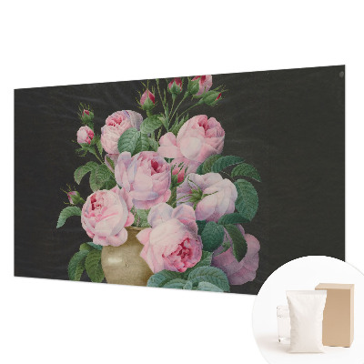 Fototapeta za dnevno sobo z motivom cvetlične elegance