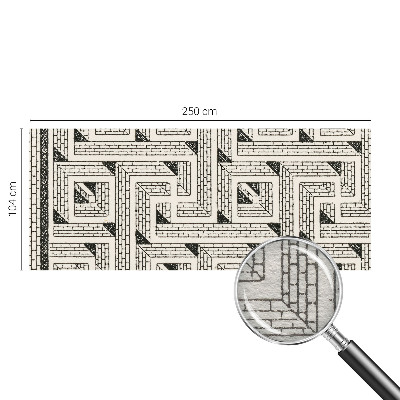 Fototapeta po meri Opečni labirint