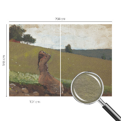 Fototapeta za spalnico s tihim prizorom
