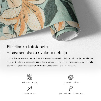 Moderna fototapeta z motivom rožnatih flamingov
