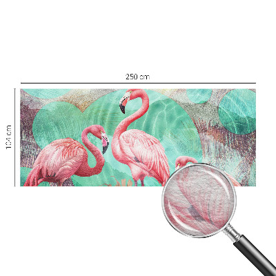 Flis fototapeta za otroško sobo z motivom eksotičnih ptic