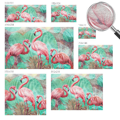 Flis fototapeta za otroško sobo Eksotične ptice