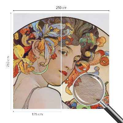 Visokokakovostna fototapeta Barvit secesijski