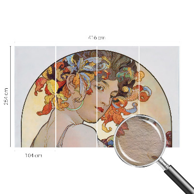 Visokokakovostna fototapeta Barvit secesijski