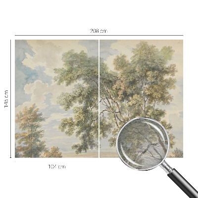 Flis fototapeta Romantična narava