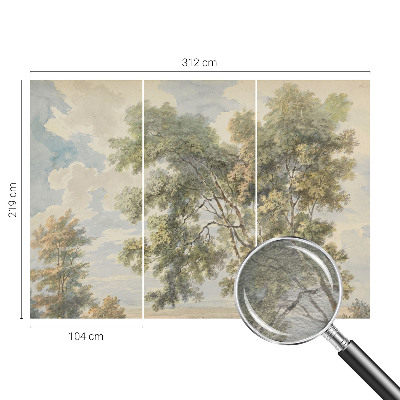 Flis fototapeta Romantična narava