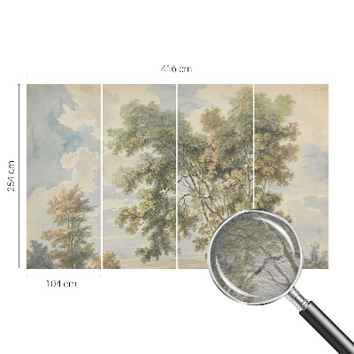 Flis fototapeta Romantična narava