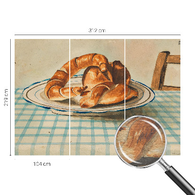 Fototapeta s motivom kuhinjskega peciva