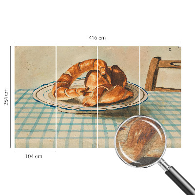Fototapeta s motivom kuhinjskega peciva