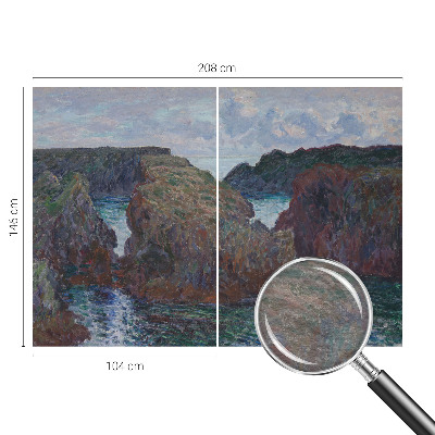 Fototapeta s tiskom Skalnata obala