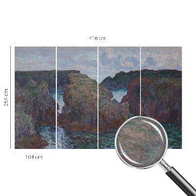 Fototapeta s tiskom Skalnata obala