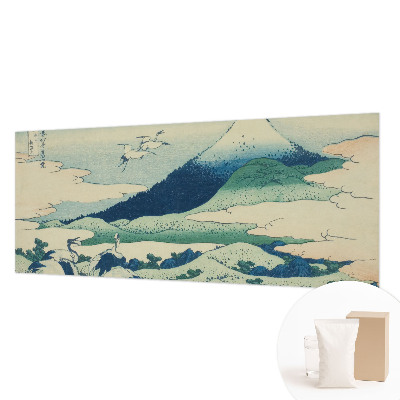 Tiskana fototapeta flis Žerjavi in ​​gore