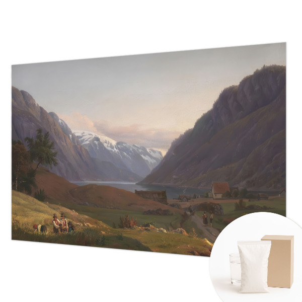Stenska fototapeta Fliz z motivom gorske panorame