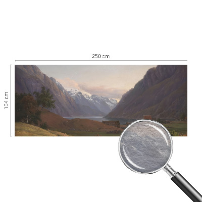 Stenska fototapeta Fliz z motivom gorske panorame
