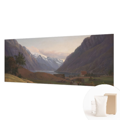 Stenska fototapeta Fliz z motivom gorske panorame
