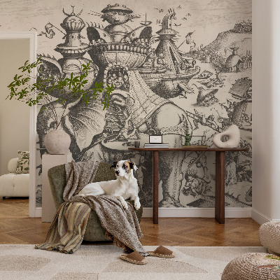 Fototapeta za steno Groteskna bitka