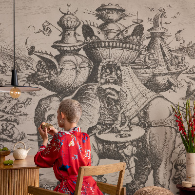 Fototapeta za steno Groteskna bitka