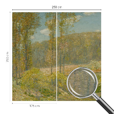 Moderna fototapeta z motivom gozdne pokrajine
