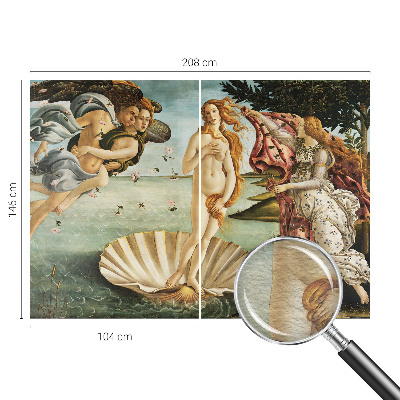 Flis fototapeta za otroško sobo z motivom 'Rojstvo Venere' prilagojen za otroško sobo