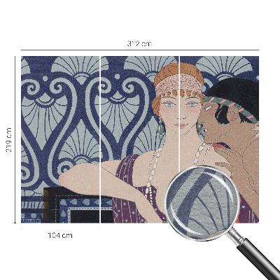 Visokokakovostna fototapeta Umetniški par