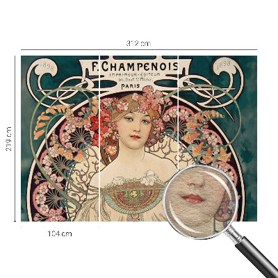 Dekorativna fototapeta Cvetlična simetrija