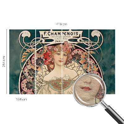 Dekorativna fototapeta Cvetlična simetrija