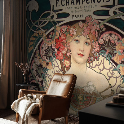 Dekorativna fototapeta Cvetlična simetrija