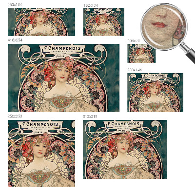 Dekorativna fototapeta Cvetlična simetrija